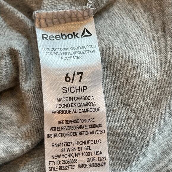 REEBOK Activewear Tank Top boys Sz 6-7 Gently used - Picture 6 of 7